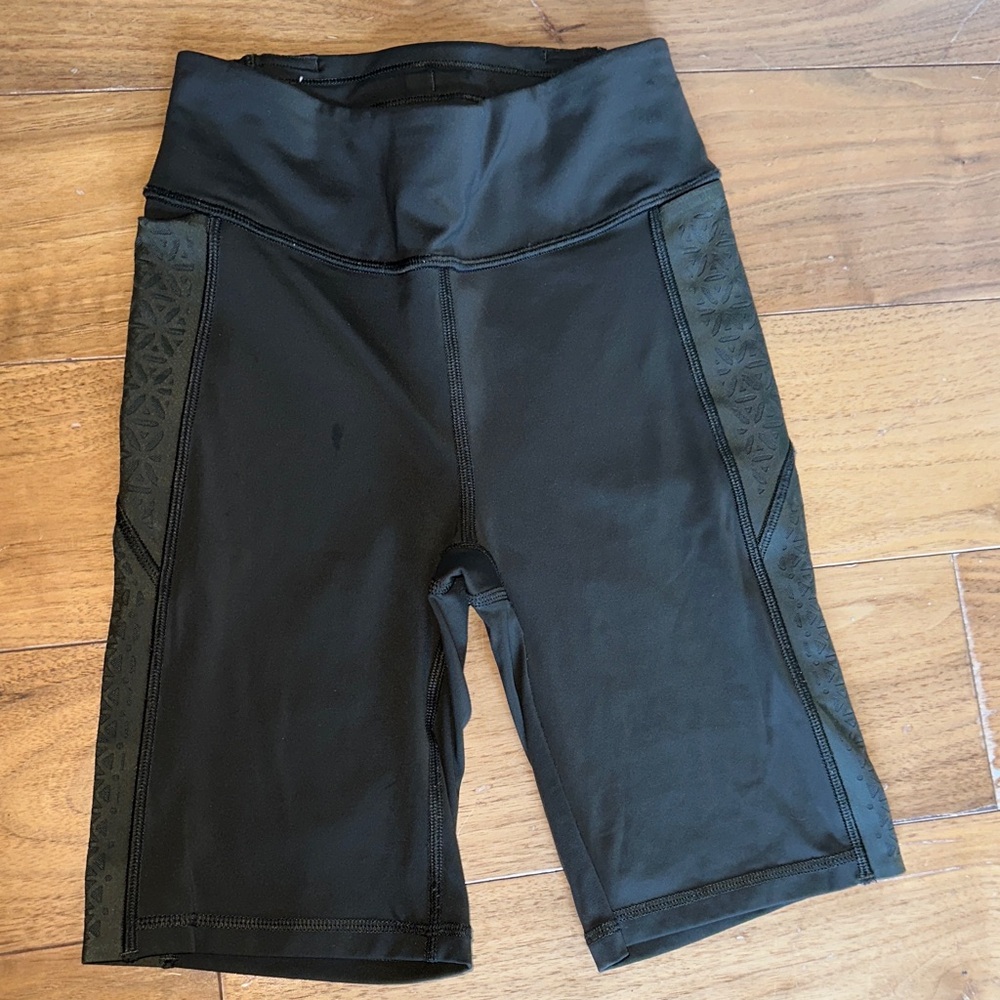 Lululemon Athletica Black Bike Shorts